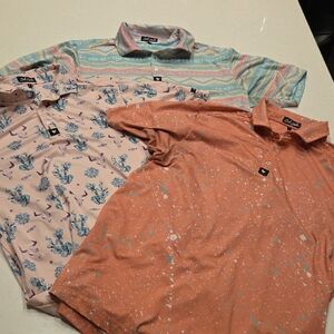 Bad Birdie Men's Polos - Multicolor Set